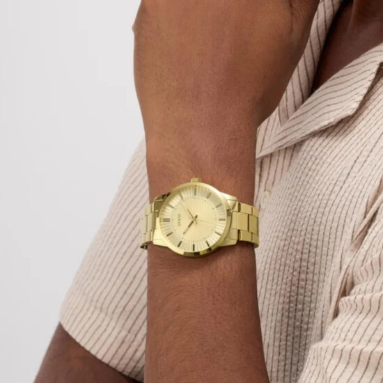 Reloj GUESS EMMETT Acero Dorado Esfera 42mm 0