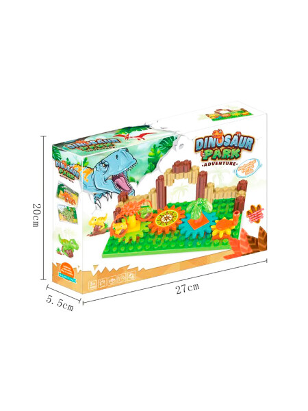 JUEGO ENSAMBLE DINO PARK VERDE