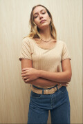 REMERA TOBIAS Beige