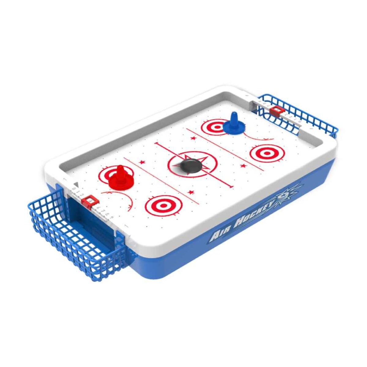 Juego De Mesa Mini Air Hockey Electrónico Universo Binario 