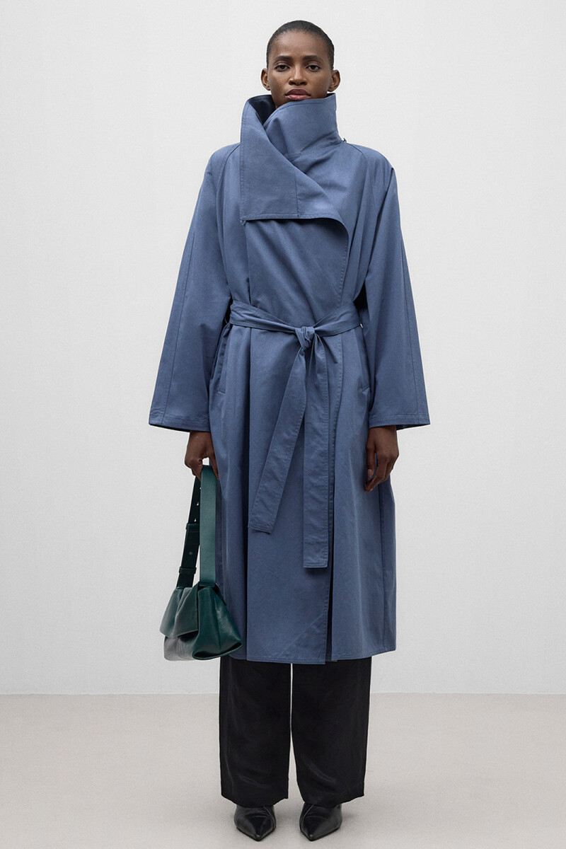 GABARDINA Azul