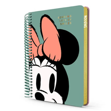 Cuaderno Mooving Premiun 1/2 Oficio Minnie Mouse Diseño 1
