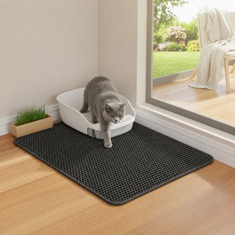 Alfombra Sanitaria Gato Doble Capa 75x65 Impermeable Alfombra Sanitaria Gato Doble Capa 75x65 Impermeable