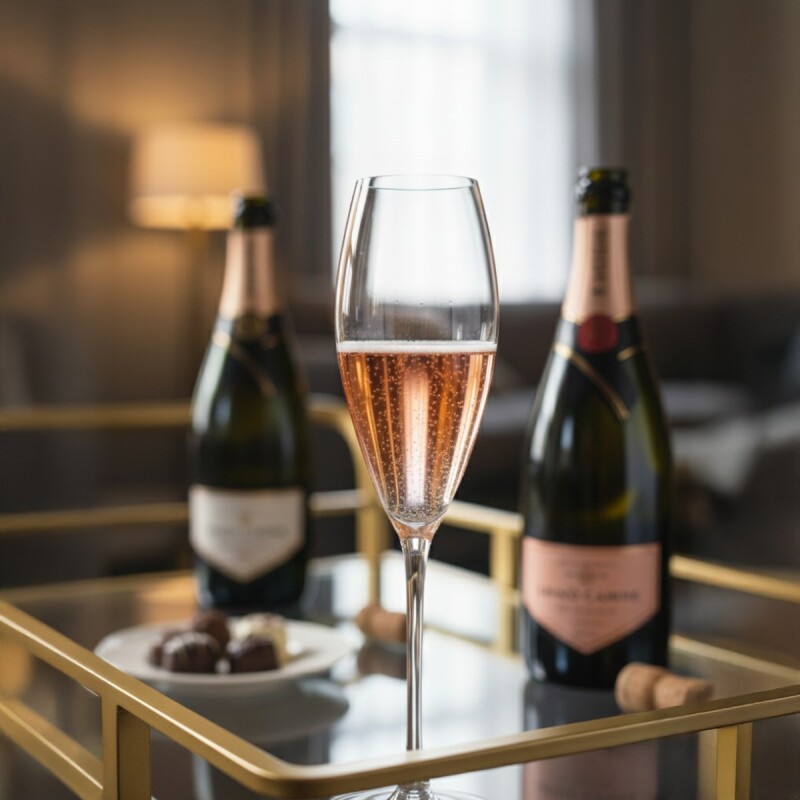 SET COPA VIDRIO P/CHAMPAGNE 272ML 6PZAS Unica