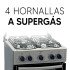 Cocina Thompson Cth 1000 COCINA THOMPSON CTH1000 A GAS TITANIUM