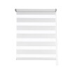 Cortina Roller Zebra Simple Lumax 1.6 X 2.1m Gran Calidad Blanco