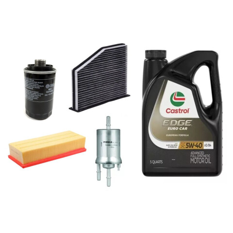 KIT DE FILTROS Y ACEITE 5W40 CASTROL (TSI) Kit De Filtros Y Aceite 5w40 Castrol (tsi)