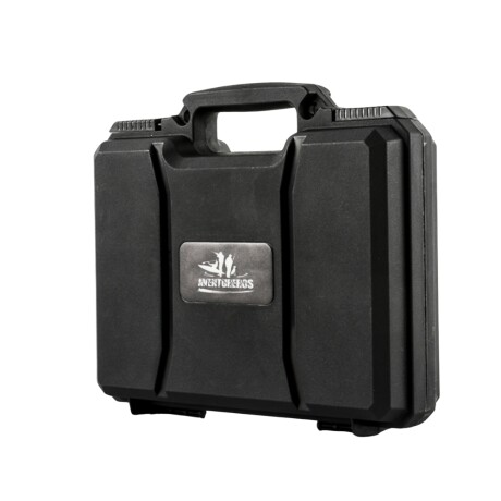 Caja Rigida Plastica para arma corta Aventureros 29,8 x 26 x 8,8 Negro