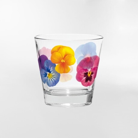 VASO POP FLOWER BLANCO