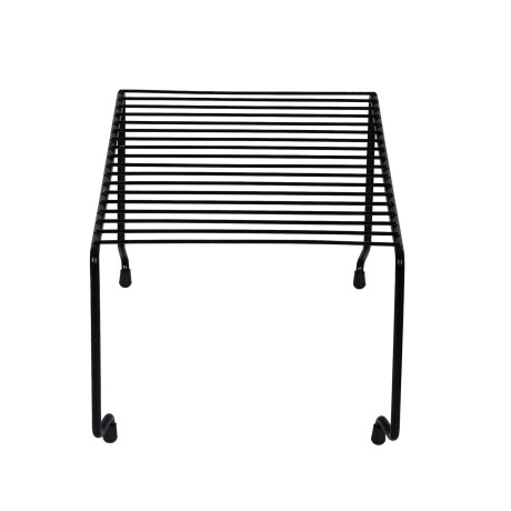 ORGANIZADOR ACERO NEGRO P/ARMARIO APILABLE