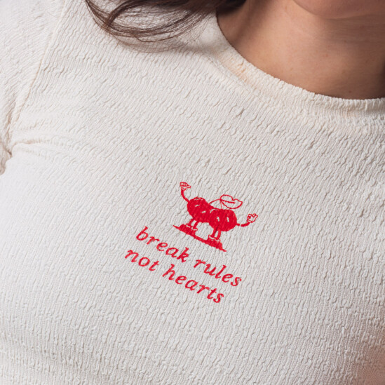 Remera Pulau Cherry Blanco