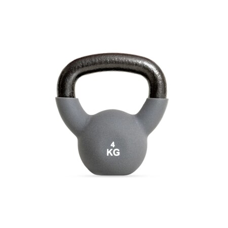 PESA RUSA HIERRO RECUBIERTA NEOPRENO 4KG NEGRO