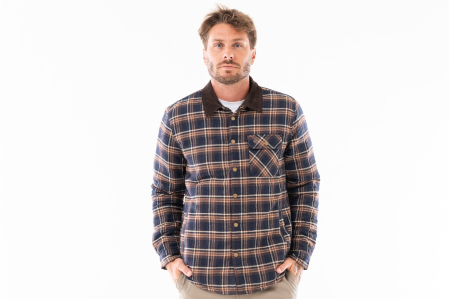CAMISA MONTANA LEÑADORA Cuadro Azul 23