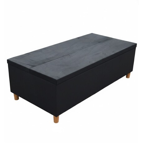 Box Baúl Sommier 1 Plaza Hamptons Smartbox 90X190 Negro