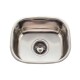 Pileta Cocina Acero Inoxidable 42x36 cm 000
