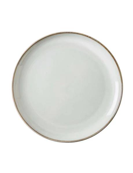 PLATO DE MESA CERAMICA GRIS ORGANIC D25CM PLATO DE MESA CERAMICA GRIS ORGANIC D25CM
