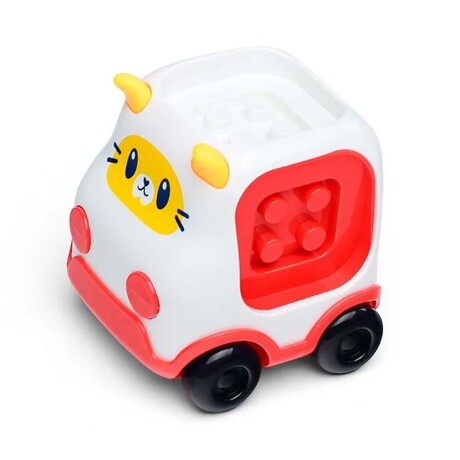 Set de 5 Juguetes Encastrables con Autito para Bebé Huanger Multicolor