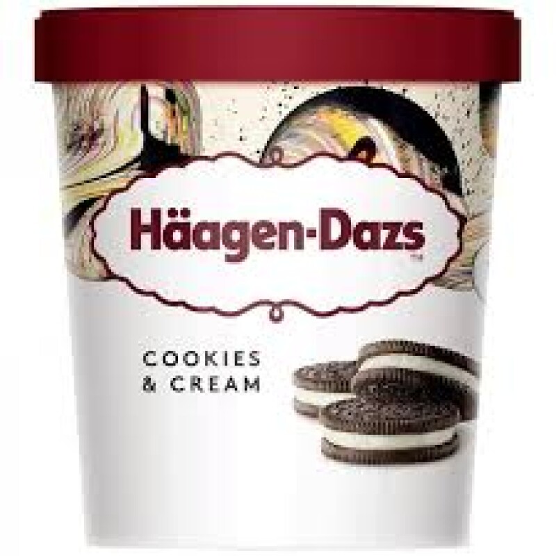 HAAGEN DAZS 473ML GALLETITAS Y CREMA HAAGEN DAZS 473ML GALLETITAS Y CREMA