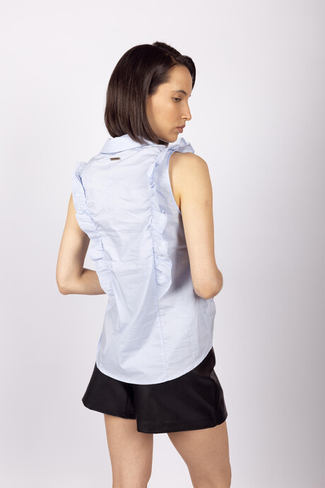 Blusa Bernardina Celeste