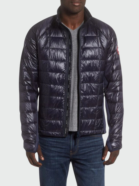 Canada Goose -Campera de nylon rellena de plumas, Hybridge lite Azul