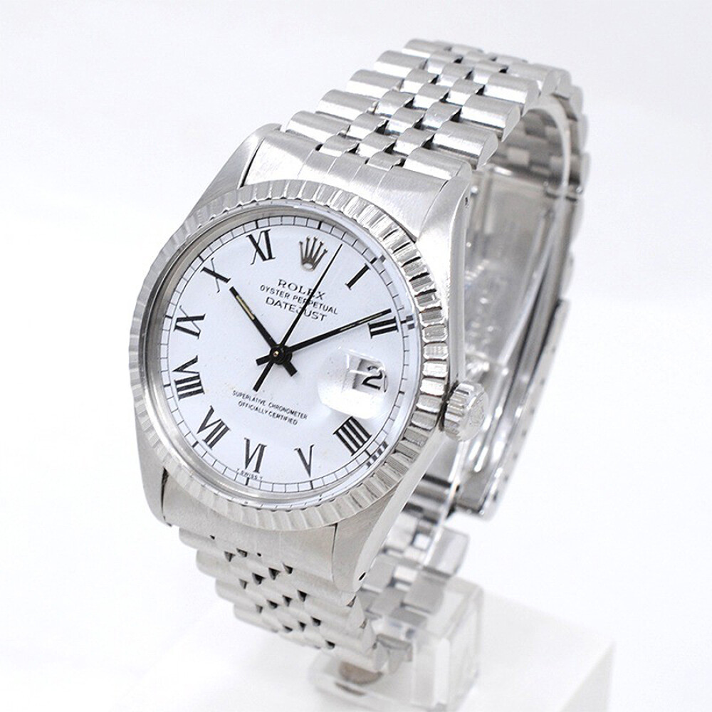 Rolex Datajust 16030 Caja 36 MM Año 1982 Calendario Rápido Acero Inoxidable Rolex Datajust 16030 Caja 36 MM Año 1982 Calendario Rápido Acero Inoxidable
