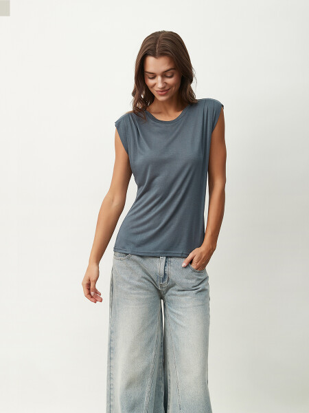 REMERA ZAFIRO GRIS OSCURO