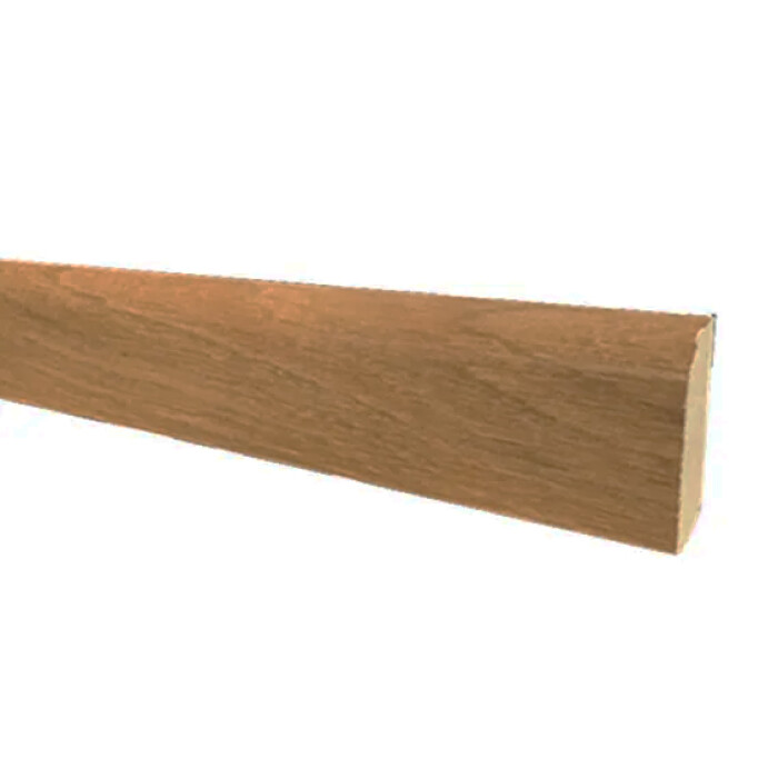 Zócalo MDF H=6cm Blanco Roble Caramel