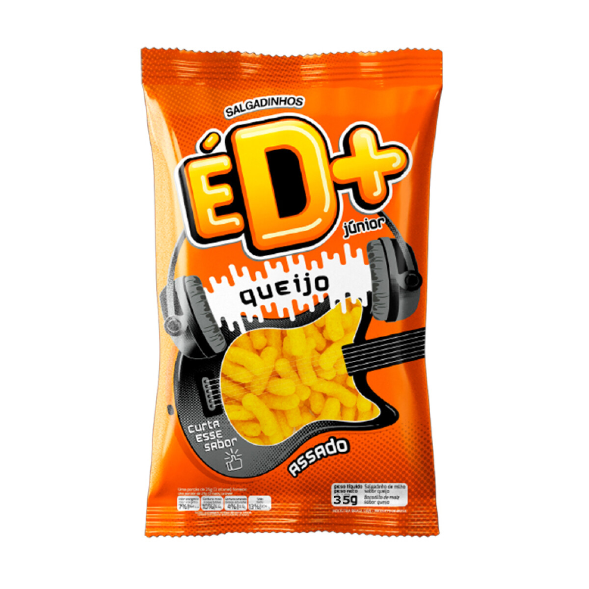 Snack ED+ 35g - Queso 