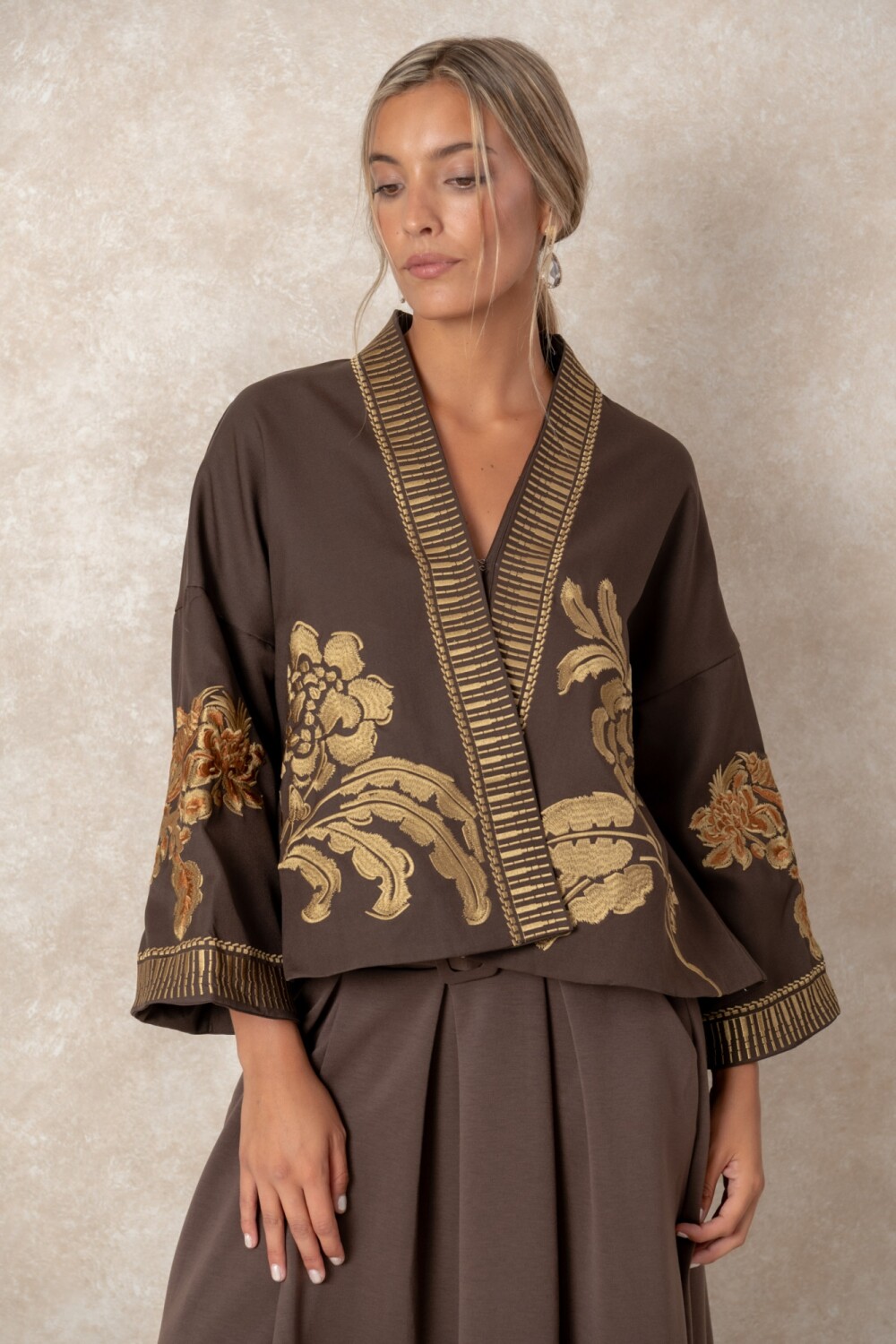 CHAQUETA ARACELI Chocolate
