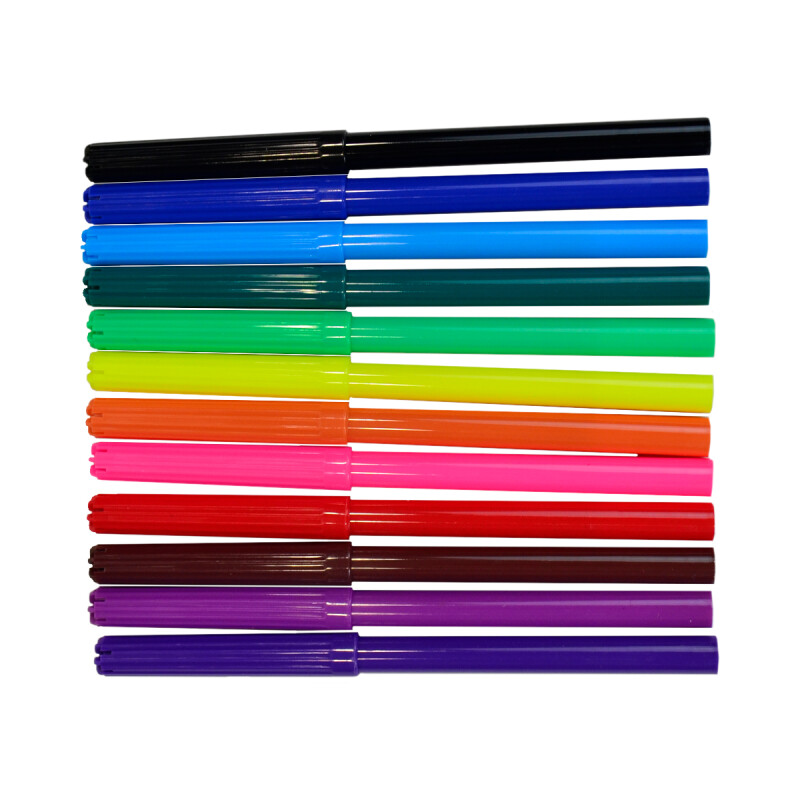Marcadores fino Teoría+ x12 Colores COLORES