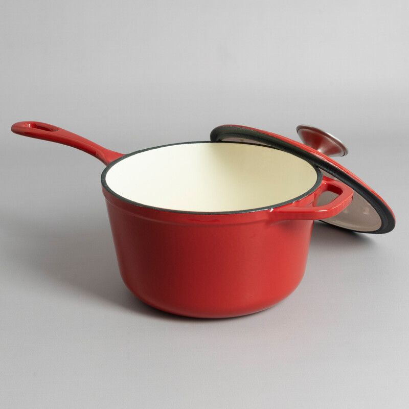 Cacerola Roja Con Mango 20cm Volf Cacerola Roja Con Mango 20cm Volf