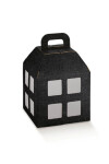 Caja linterna 20x20x25 cm. - SETA NERO Caja linterna 20x20x25 cm. - SETA NERO