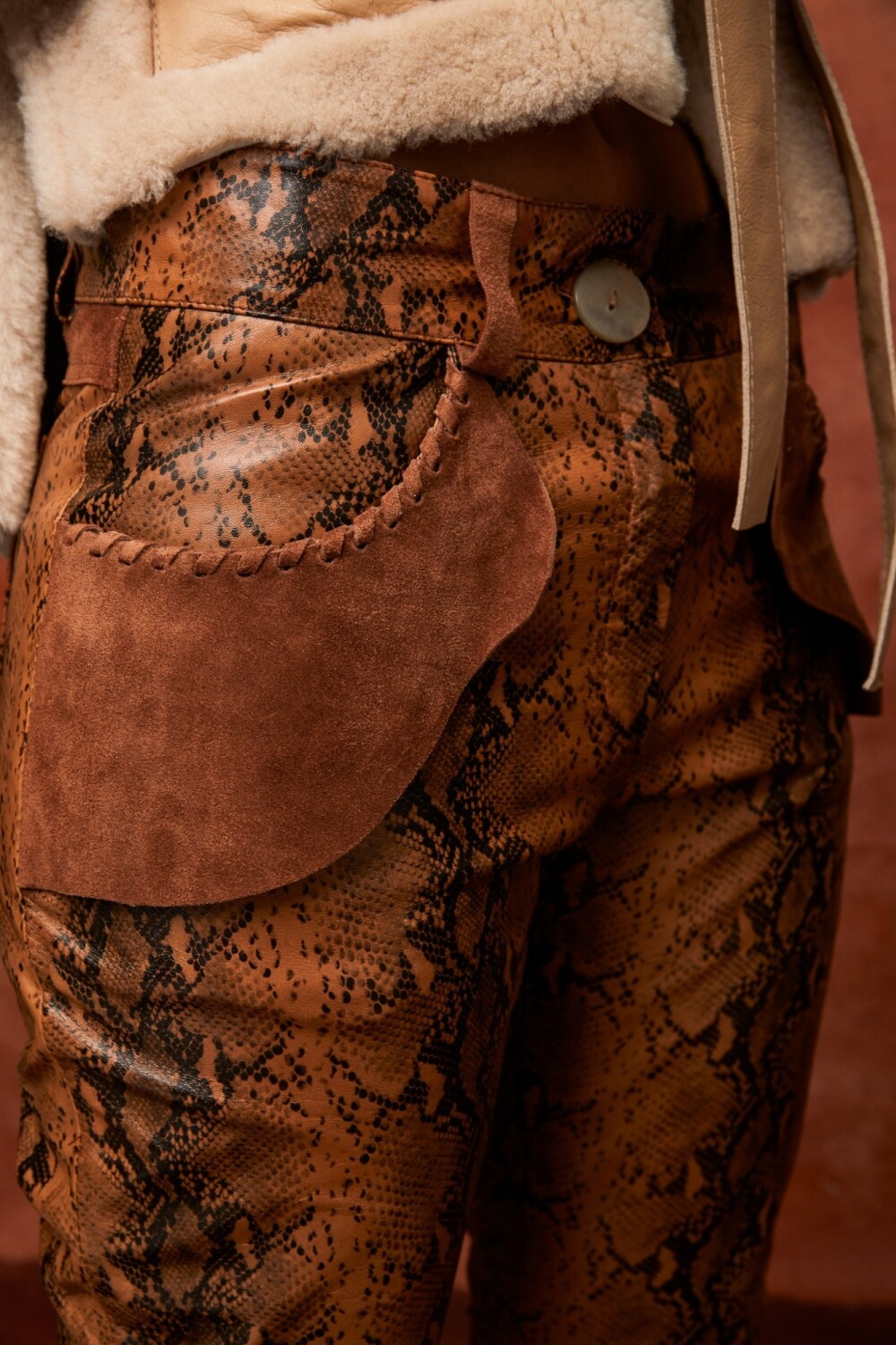 Snake Pants Camel
