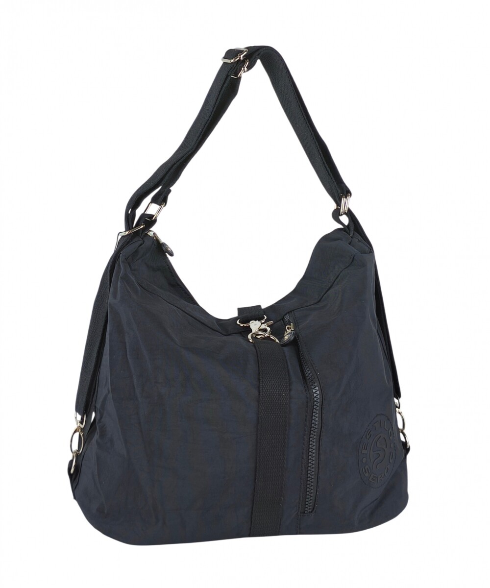Bolso cartera mochila - Bolso mochila negro 