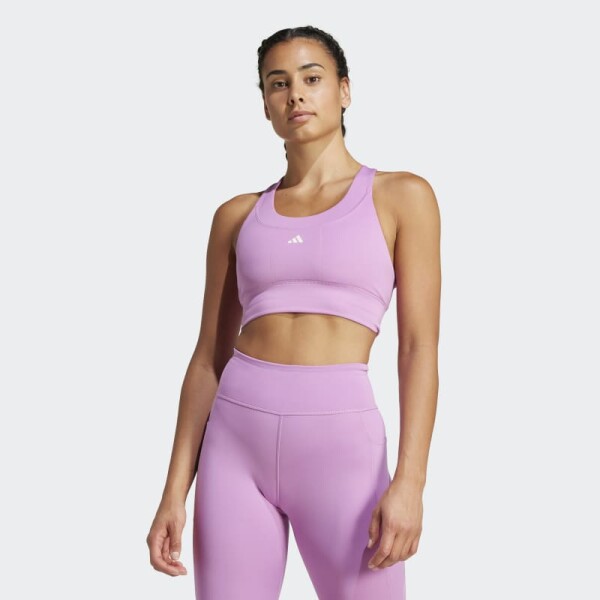 Top Adidas Run Pocket Violeta
