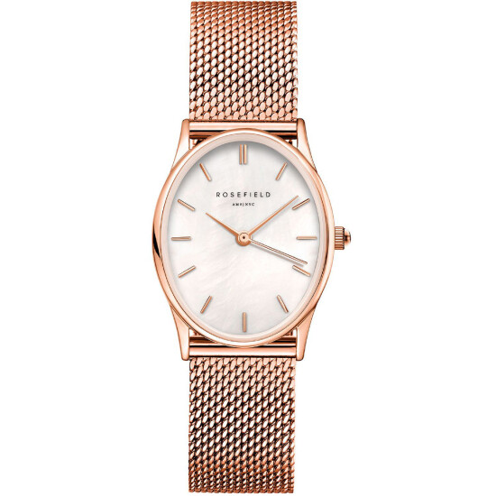 Reloj ROSEFIELD OWRMR-OV12 Oval Acero Oro Rosa 0