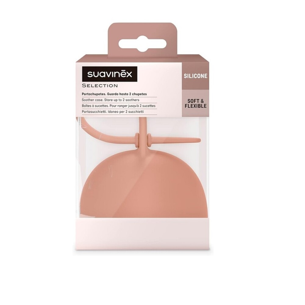 Porta chupete Pod Suavinex silicona Essence Terra