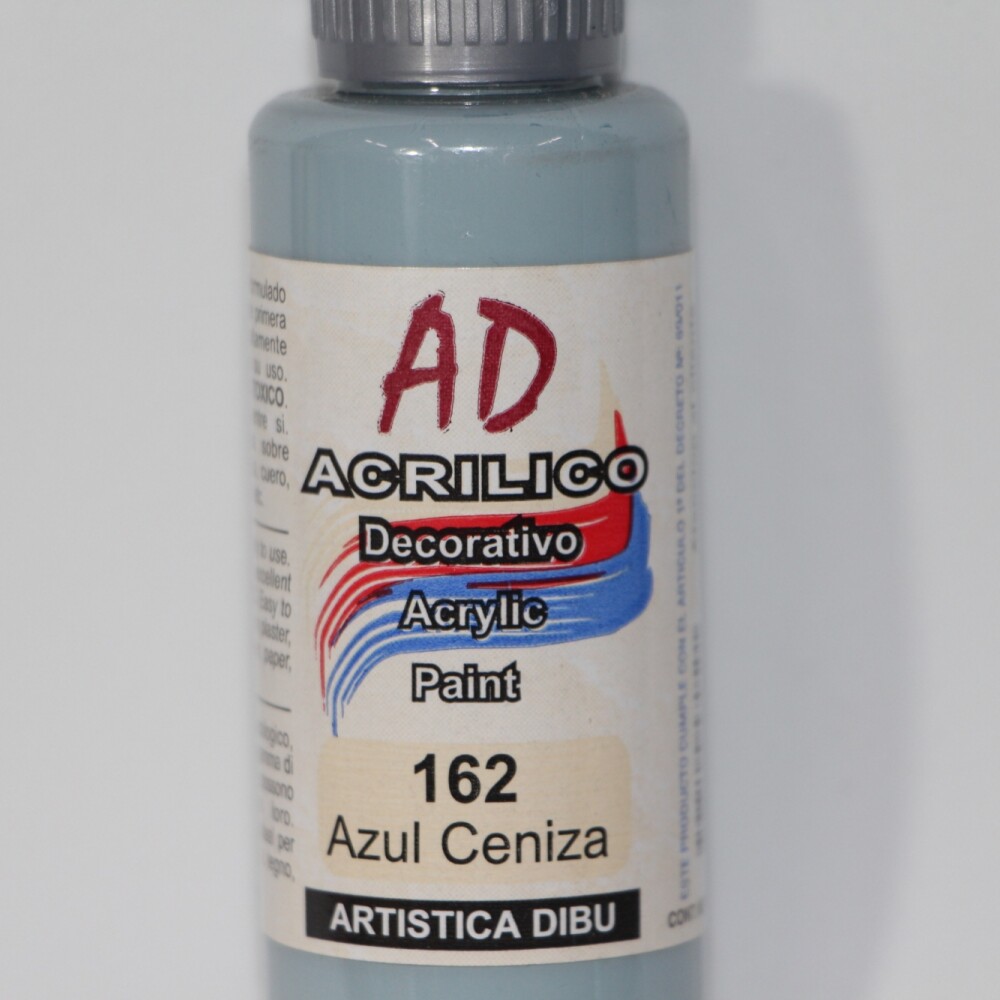 PINTURA ACRILICA ARTISTICA DIBU 60 ML. DIFERENTES COLORES COLOR AZUL CENISA 162