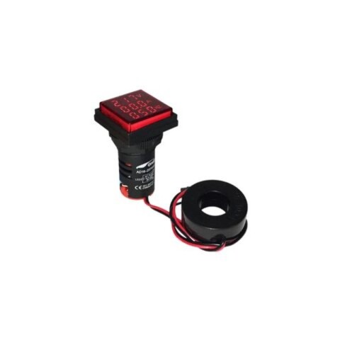 VOLT/AMP/FREC DIG LED 22MM ROJO 100A/70-450V/20-75HZ - GRALF VOLT/AMP/FREC DIG LED 22MM ROJO 100A/70-450V/20-75HZ - GRALF