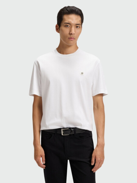 BOSS - Remera Regular Monograma Double B Alta Automática