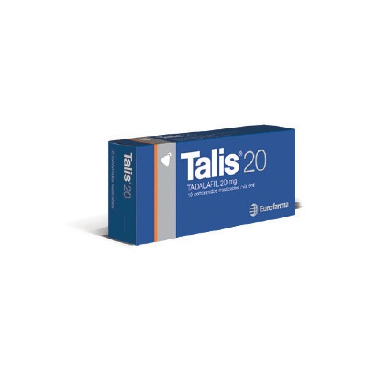 Talis Masticable 20 Mg. 10 Comp. 