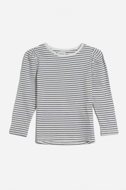 Remera rayada BLANCO