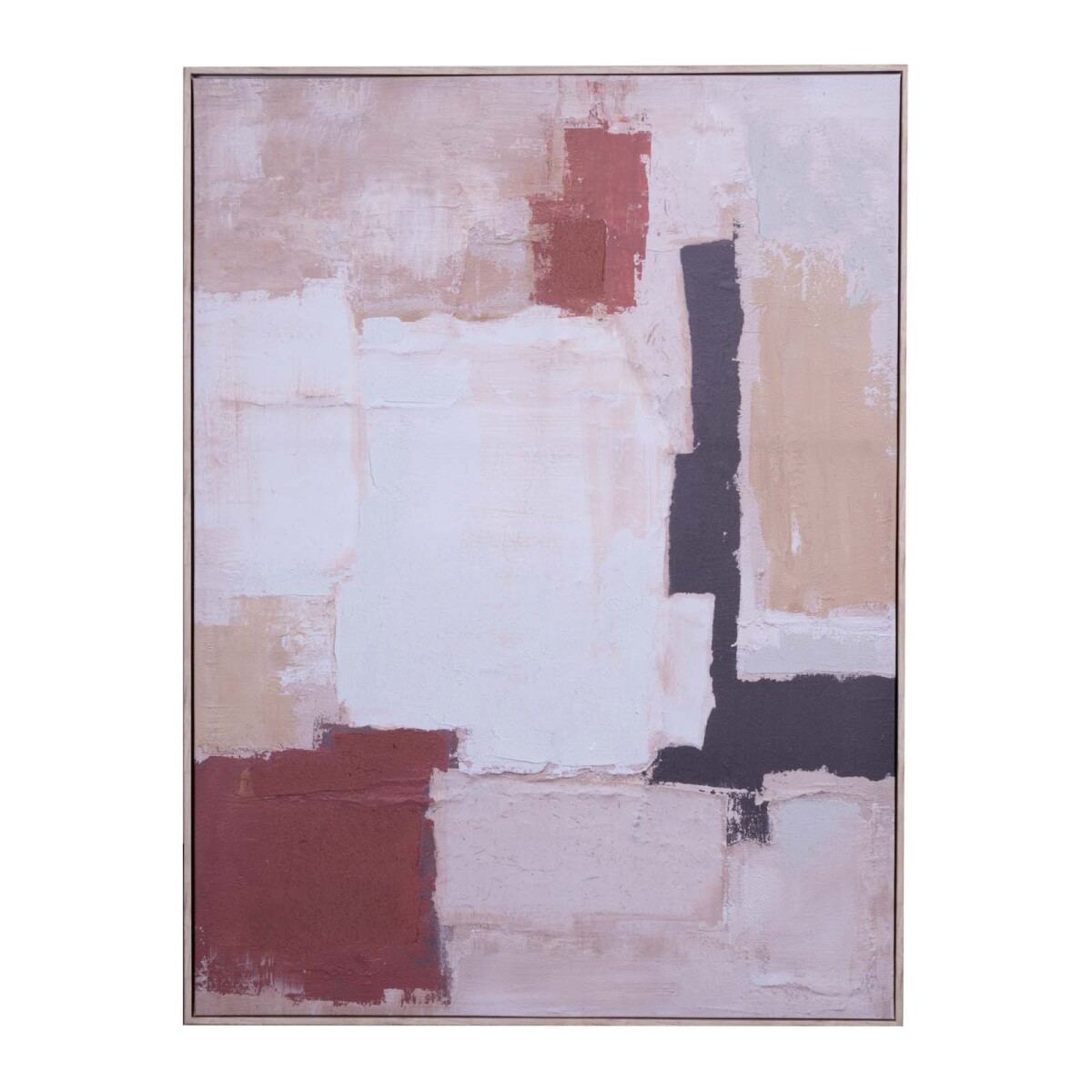 CUADRO 90X120CM - PAPEL MARRON GRACE II 