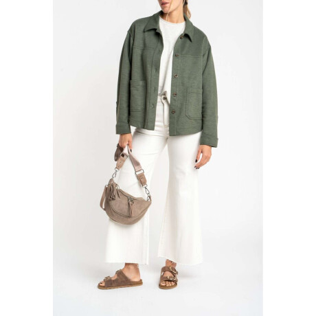 Cartera Gamuza Vegana Arena