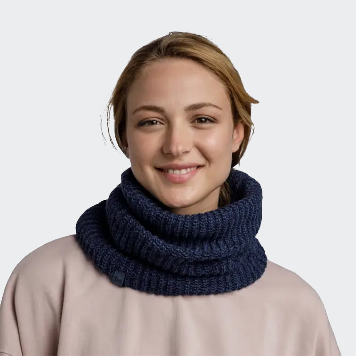 Bufanda Buff Knitted - Fleece Neckwarmer Jarn Adult - Azul 