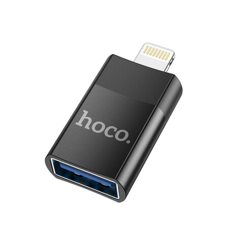 HOCO ADAPTADOR LIGHTNING A USB-A 2.0 UA17 Negro