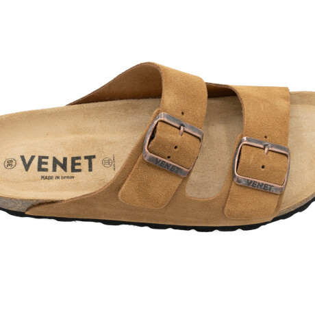 SANDALIAS VENET - CUERO PARIS TOSTADO