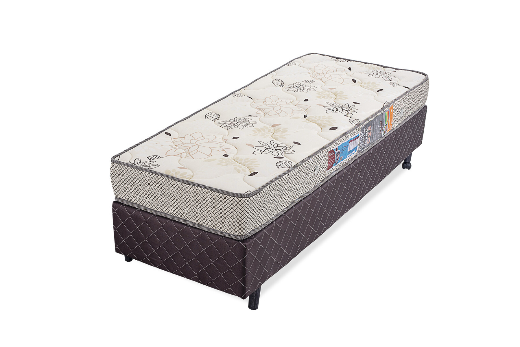 Conjunto Colchón + Sommier Icaro 1 Plaza D33 88x188x20 