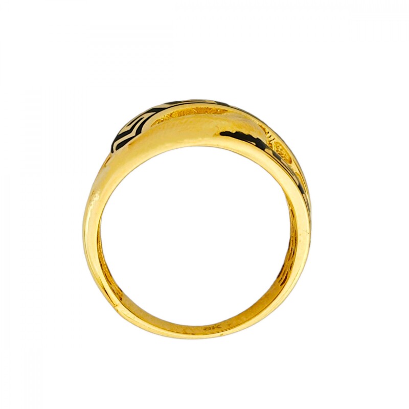 Anillo Lazo griego -Oro bajo-Sin piedra-AN8235 sinpiedra
