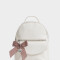 Mochilas Urbanas Romántico Mochila Con Charm - Blanco Crudo